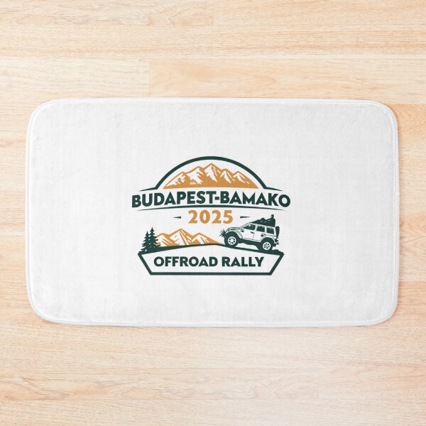 Item preview, Budapest-Bamako 2025 Offroad Rally Adventure Design designed and sold by Colorful-Garden.