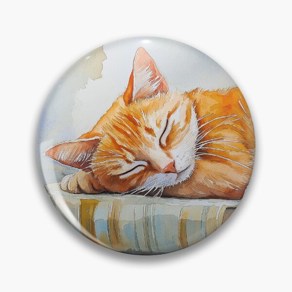 Item preview, Ginger Cat Asleep on Books  designed and sold by laurashawart.