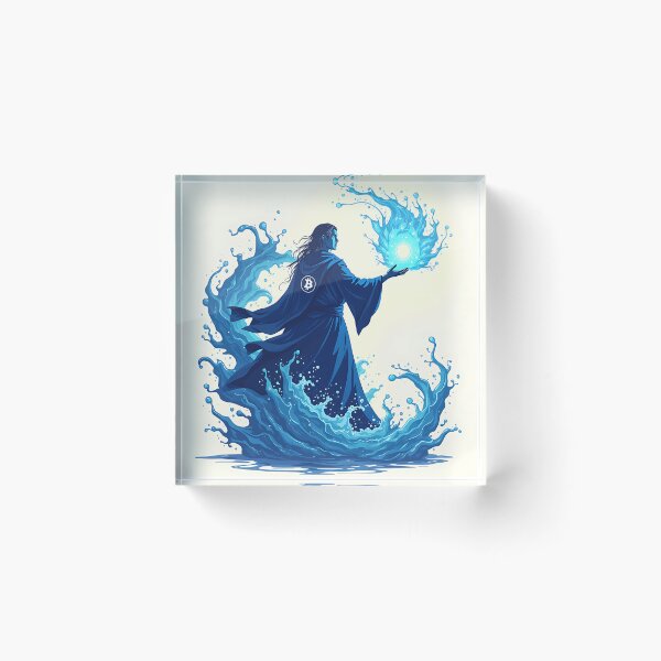 Item preview, Bitcoin Mystic Secrets of the Blockchain Realm designed and sold by RadDeck.