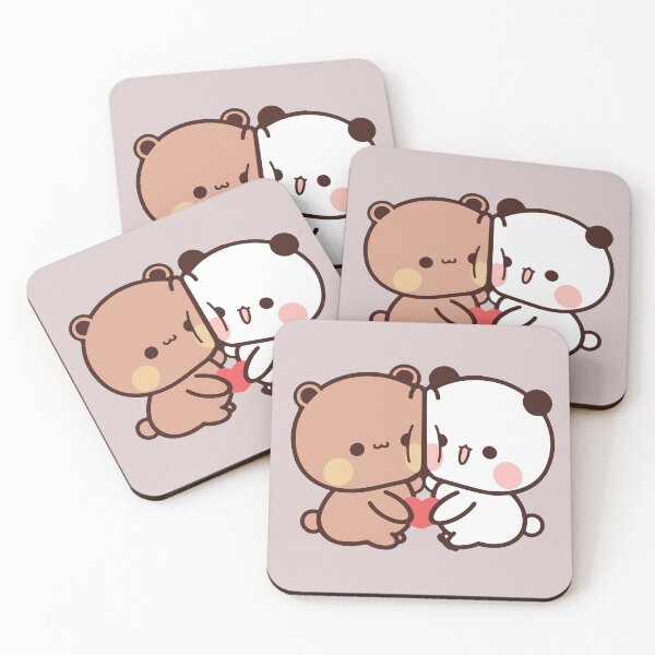 Item preview, Bubu and Dudu Sweet Valentines's designed and sold by PandaBearShop.
