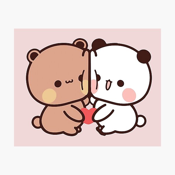 Item preview, Bubu and Dudu Sweet Valentines's designed and sold by PandaBearShop.