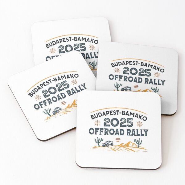 Item preview, Budapest-Bamako 2025 Offroad Rally Adventure Design designed and sold by Colorful-Garden.