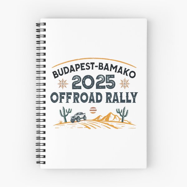Artikelvorschau, Budapest-Bamako 2025 Offroad-Rallye-Abenteuerdesign entworfen und verkauft von Colorful-Garden.