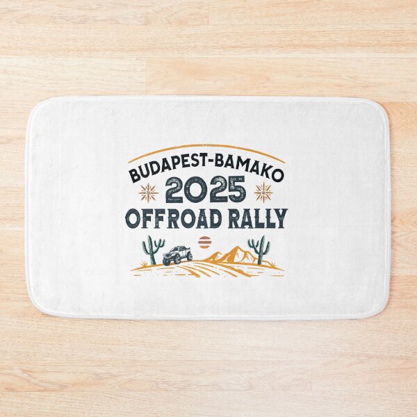 Item preview, Budapest-Bamako 2025 Offroad Rally Adventure Design designed and sold by Colorful-Garden.