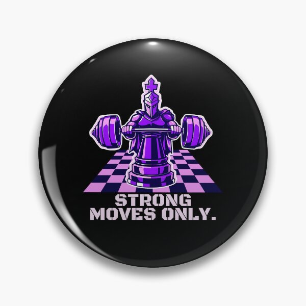 Item preview, Chess and Fitness for Gym-Loving Strategists - Strong moves only designed and sold by Designs-Labs.