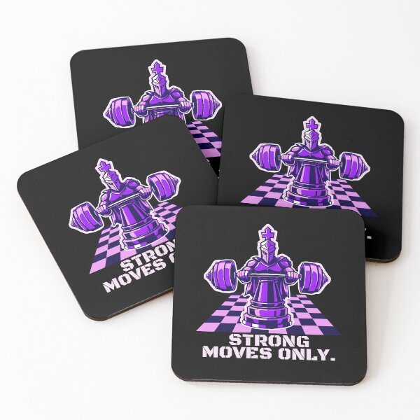 Item preview, Chess and Fitness for Gym-Loving Strategists - Strong moves only designed and sold by Designs-Labs.