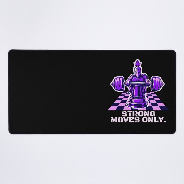 Item preview, Chess and Fitness for Gym-Loving Strategists - Strong moves only designed and sold by Designs-Labs.