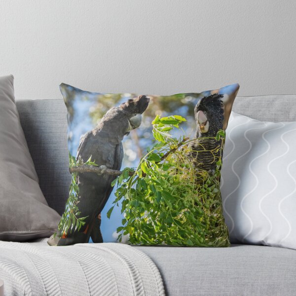 Item preview, Male and Female Red-tailed Black-cockatoo #1 designed and sold by Images by Chris de Blank.