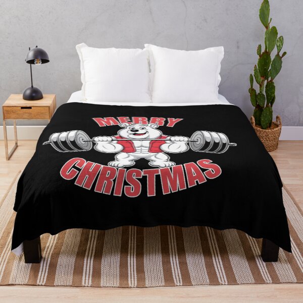 Item preview, Muscular Xmas Bear designed and sold by Tee Studio.