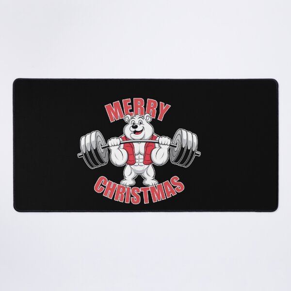 Item preview, Muscular Xmas Bear designed and sold by Tee Studio.
