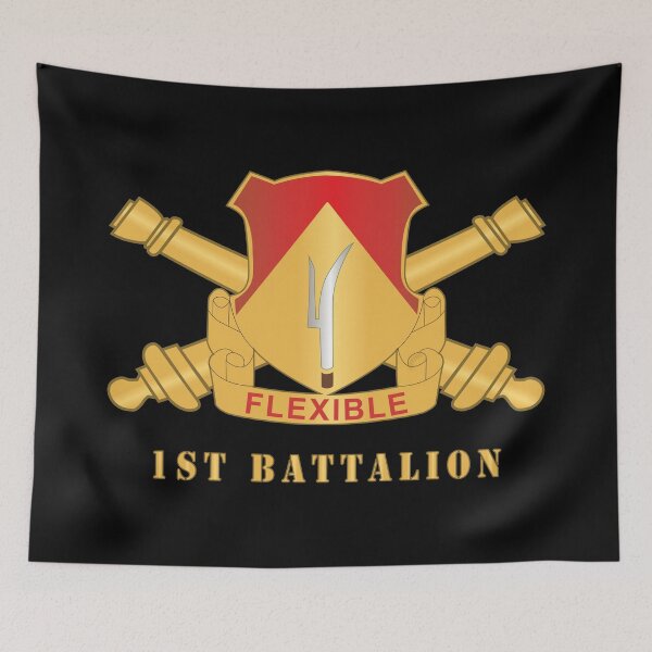 Item preview, 94th Field Artillery Regiment - DUI w Br - 1st Battalion - Gold X 300 designed and sold by Military Insignia Products.