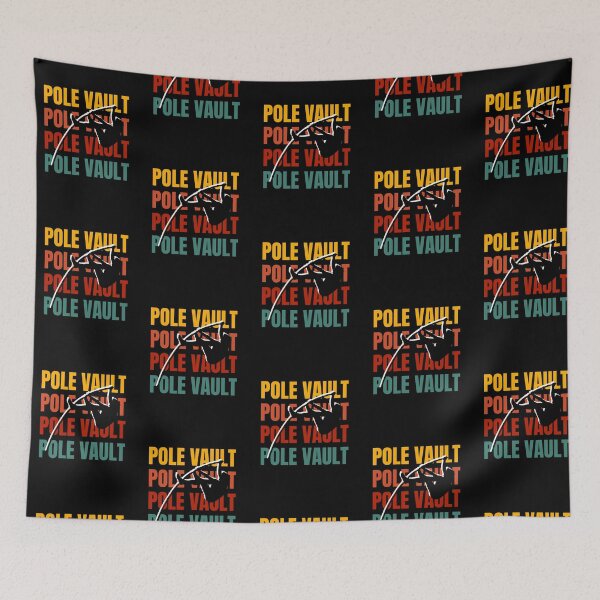 Item preview, Retro Pole Vaulter designed and sold by NoodleDoodleCo.
