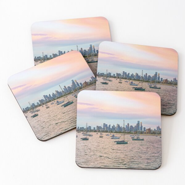 Item preview, St Kilda - Melbourne Victoria Australia Sunset Glow designed and sold by Adam Gormley.