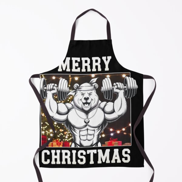 Item preview, Muscular Holiday Bear designed and sold by Tee Studio.