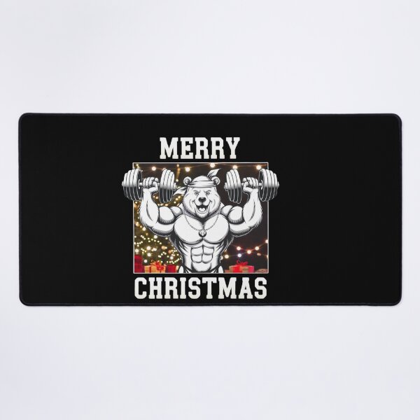 Item preview, Muscular Holiday Bear designed and sold by Tee Studio.