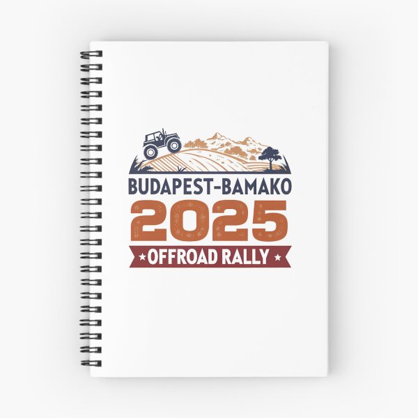 Artikelvorschau, Budapest-Bamako 2025 Offroad-Rallye-Abenteuerdesign entworfen und verkauft von Colorful-Garden.
