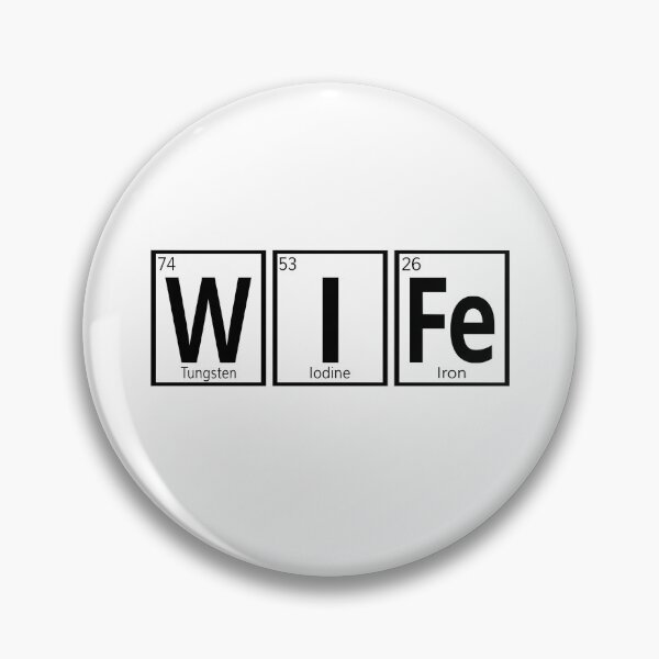 Item preview, Wife Periodic Table Elements designed and sold by coolfuntees.