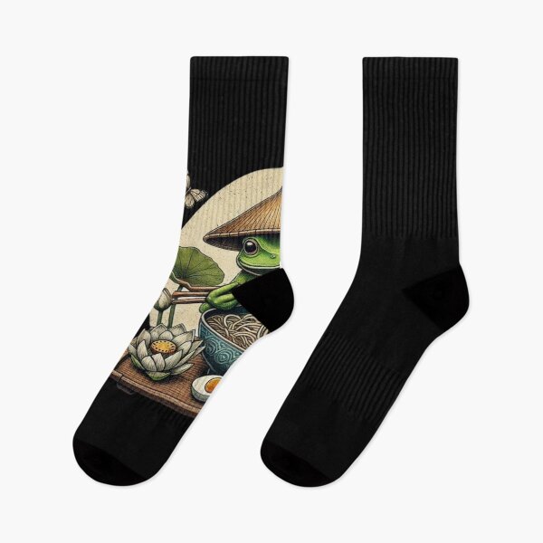 Item preview, Frog Eating Ramen Kawaii Neko Japanese Noodles Anime Lovers  designed and sold by love3617.