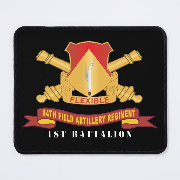 Item preview, 94th Field Artillery Regiment - DUI w Br - Ribbon - 1st Battalion X 300 designed and sold by Military Insignia Products.