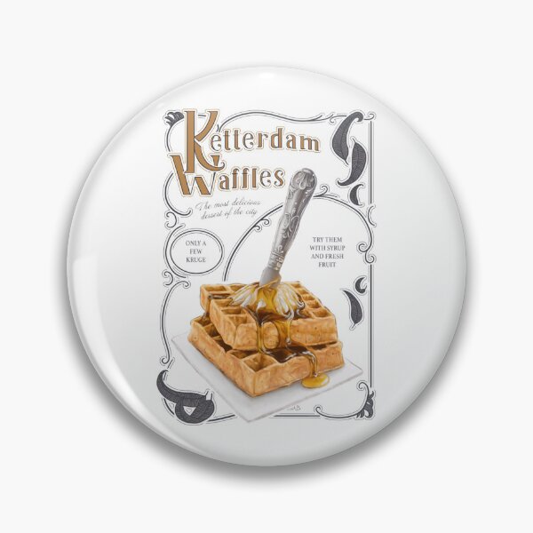 Item preview, Waffles Vintage Funny Gift designed and sold by laothithane.