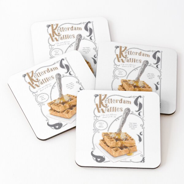 Item preview, Waffles Vintage Funny Gift designed and sold by laothithane.