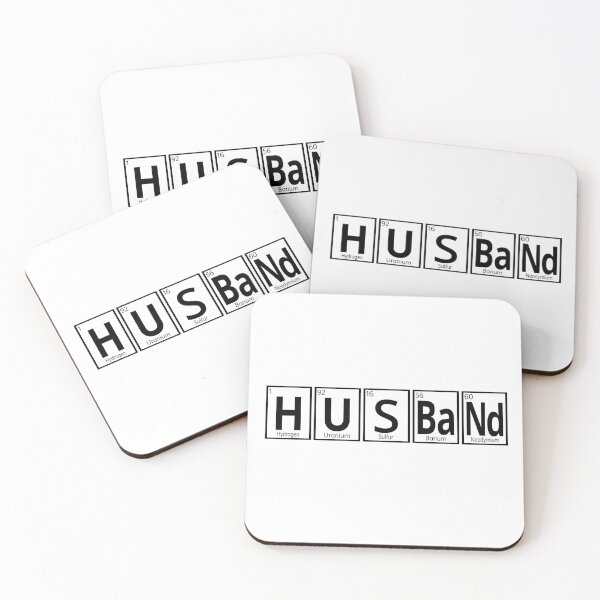 Item preview, Husband Periodic Table Elements designed and sold by coolfuntees.