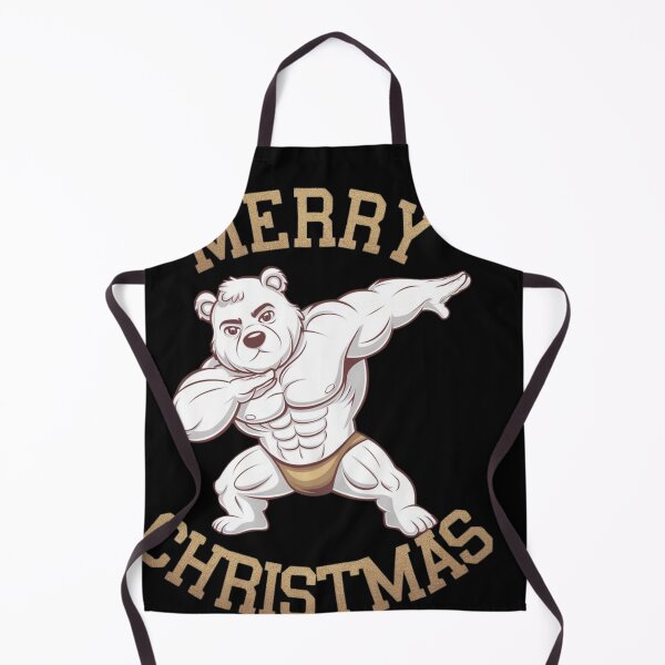 Item preview, Muscular Bear Xmas designed and sold by Tee Studio.