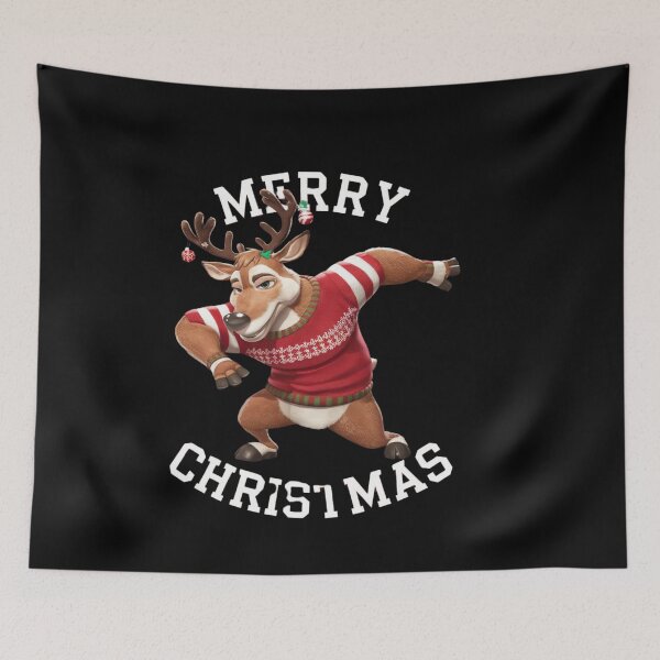 Item preview, reindeer in Christmas Art designed and sold by Tee Studio.