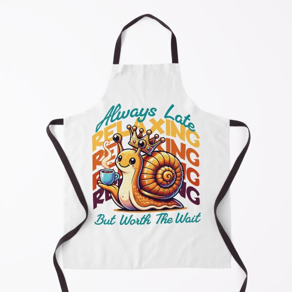Item preview, Always Late Relaxing Snail designed and sold by Belarte.shop.