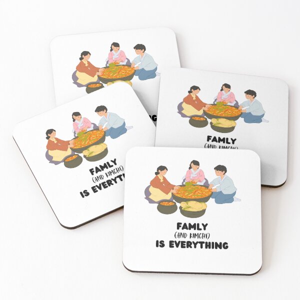 Item preview, Family (and Kimchi) is Everything designed and sold by NoodleDoodleCo.