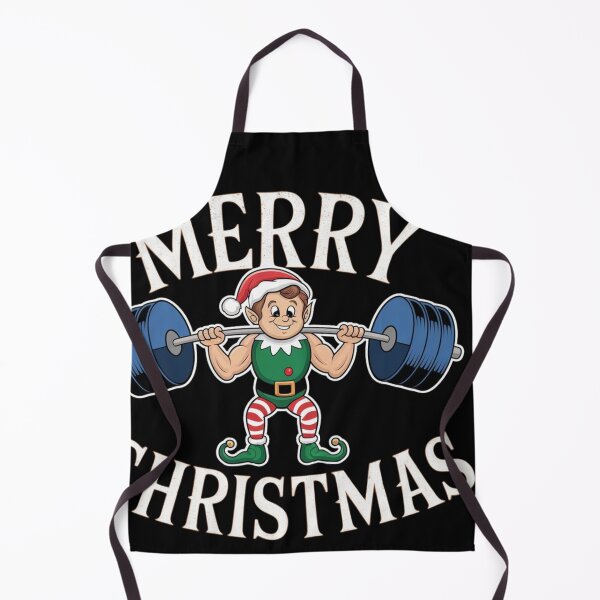 Item preview, Muscular Festive elf designed and sold by Tee Studio.