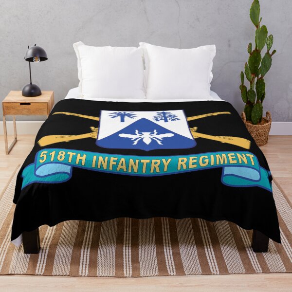 Item preview, 518th Infantry Regiment - DUI w Br - Ribbon X 300 designed and sold by Military Insignia Products.