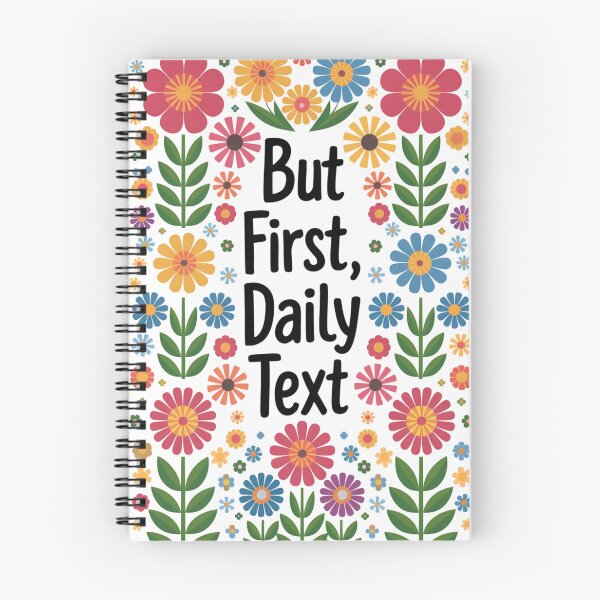 Item preview, But first, daily text designed and sold by Alla  Lily.