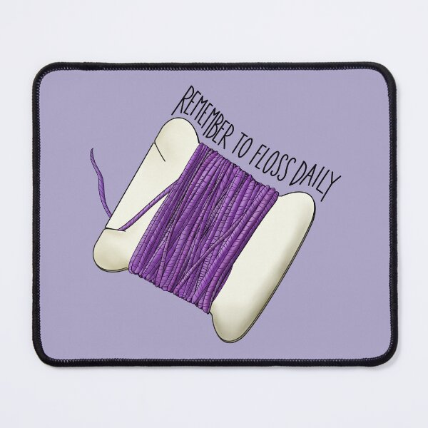 Item preview, Embroidery Bobbin - Remember To Floss Daily designed and sold by FerntasticArt.
