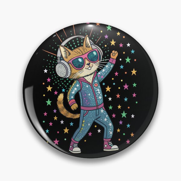 Item preview, Disco cat designed and sold by Lydyb-creations.