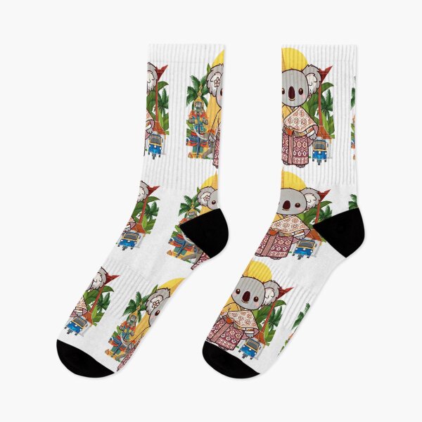 Item preview, Koala in Thai Dress with Famous Landmarks   designed and sold by Koalangel.