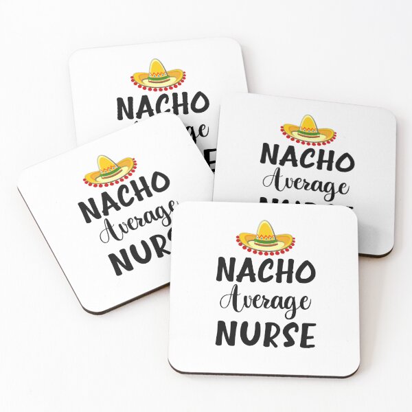 Item preview, Nacho Average Nurse designed and sold by coolfuntees.