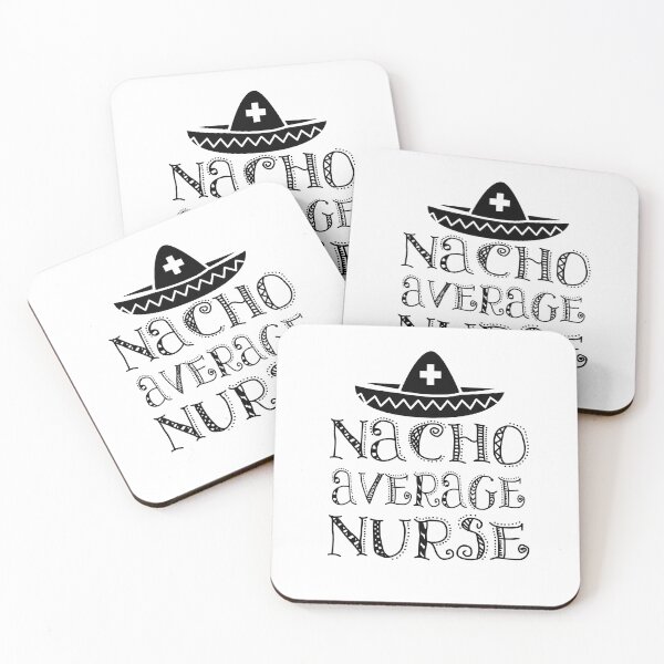 Item preview, Nacho Average Nurse designed and sold by coolfuntees.