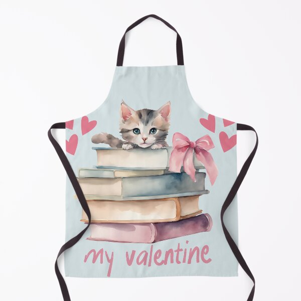 Item preview, Cat and Books, Cute cat sitting on books, Cute Cat, Books Lover, Kitten, My Valentine designed and sold by KolorellaS.