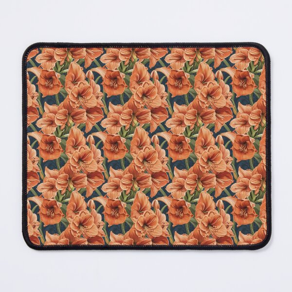 Item preview, Orange Amaryllis Pattern designed and sold by HOMETOWN86.