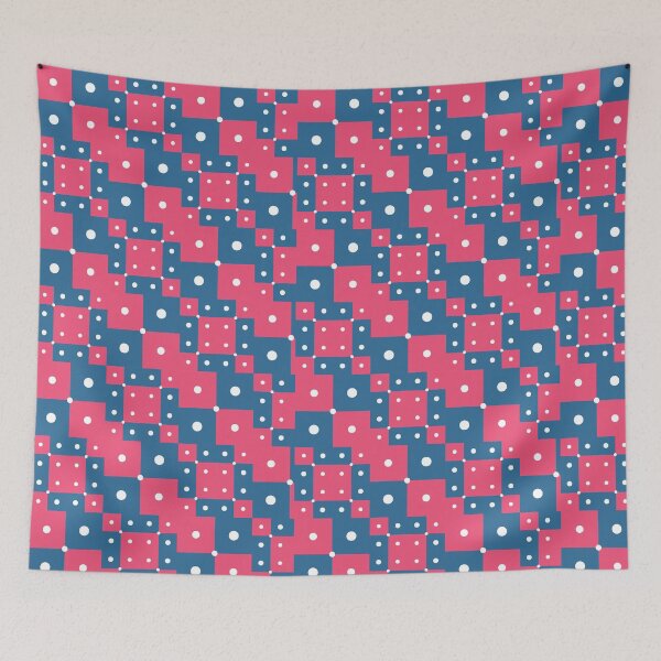 Item preview, my blue pink weird geometric aesthetic patterns | bird eye | Patterns at Gobble Gala  designed and sold by Kids GobbleGala.