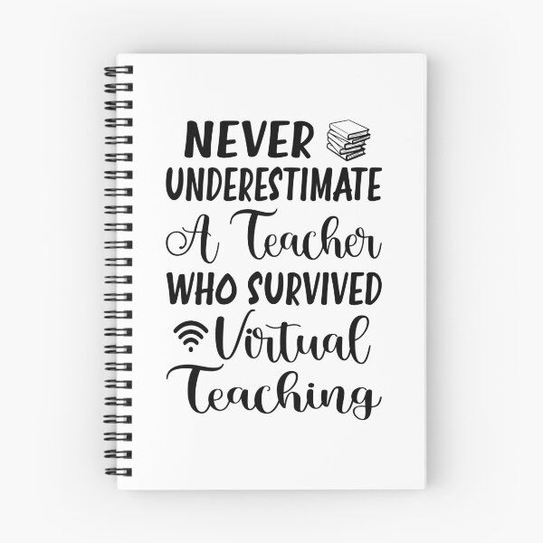 Item preview, Never Underestimate A Teacher Who Survived Virtual Teaching designed and sold by coolfuntees.