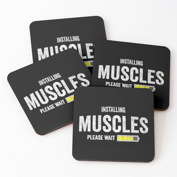 Item preview, Funny Gym Installing Muscles designed and sold by HorizonDesignz.