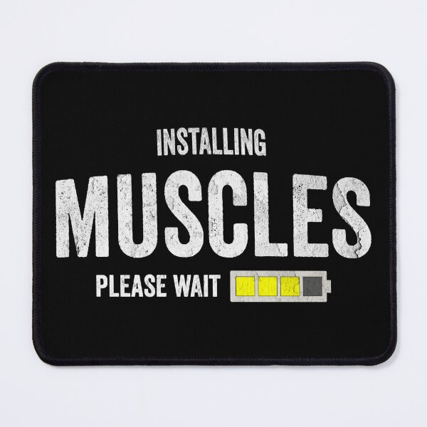 Item preview, Funny Gym Installing Muscles designed and sold by HorizonDesignz.