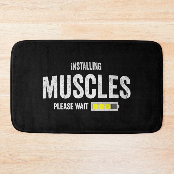 Item preview, Funny Gym Installing Muscles designed and sold by HorizonDesignz.