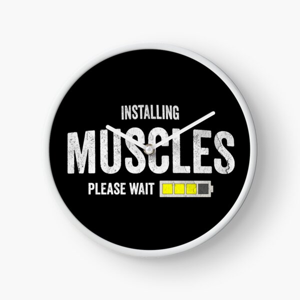 Item preview, Funny Gym Installing Muscles designed and sold by HorizonDesignz.