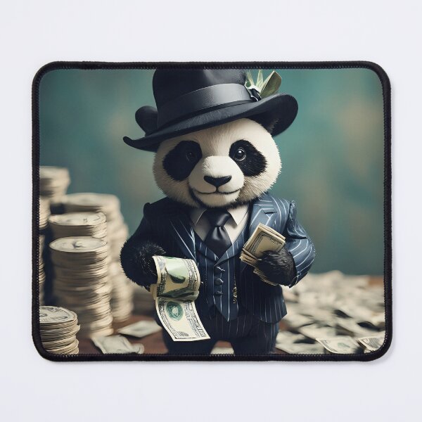 Item preview, Mini Boss Panda designed and sold by InkRiotStudio.