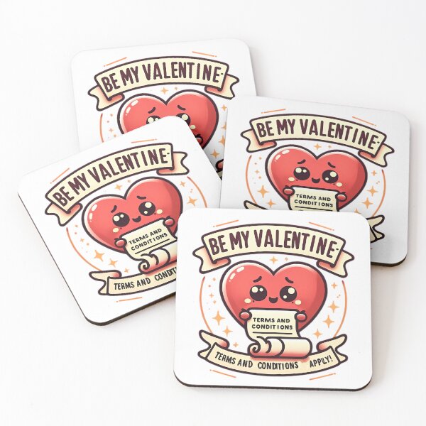 Item preview, Be my Valentine, Terms and Conditions Apply designed and sold by ArtizenAura.