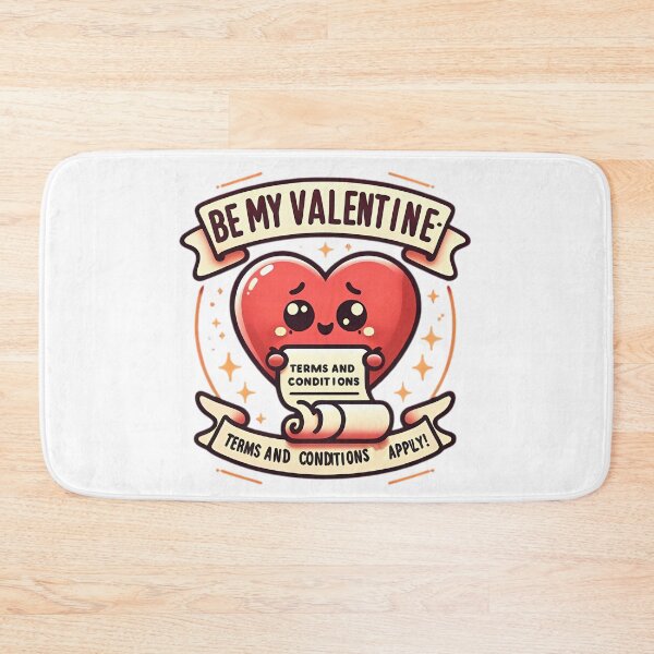 Item preview, Be my Valentine, Terms and Conditions Apply designed and sold by ArtizenAura.