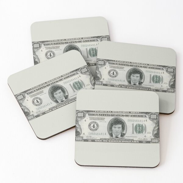 Item preview, Javier Milei Featured on a Dollar Bill designed and sold by MechanicalART.
